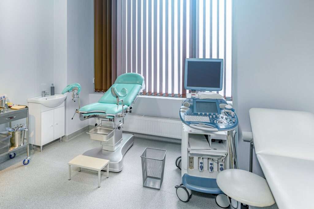 Interior of the genicology clinic